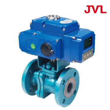forged insulation Corrosion-resistant Electric fluorine lined ball valve